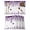 Purple, variant on Green Spring Botanical Placemats Set of 12, Weeping Eucalyptus Butterfly Placemats for Dining Table, Place Mats for Kitchen Tabletop, Waterproof Wipeable Dining Table Mats Set