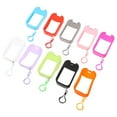 thumbnail image 6 of 10Pcs Silicone Hand Sanitizer Bottle Cover Stylish Perfume Spray Bottle Cover with Keychain, 6 of 7