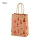 thumbnail image 2 of Uuiauoio Christmas Snowflake Tote Bag with Flat Bottom, Kraft Paper Gift Packaging for Holiday Parties, Festive Tree Design Carry Bag for Seasonal Present Wrapping and Events, 2 of 6