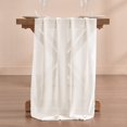 thumbnail image 2 of 2pcs Chiffon Table Runner Bulk 29x120 Inches Rustic Wedding Table Runner for Bridal Shower Wedding Party,2 Pieces,Ivory, 2 of 7