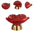 thumbnail image 6 of WeiLaiKeQi Decorative Pedestal Bowl Decor Serving Tray for Birthday Living Room Banquet Red, 6 of 9