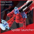 thumbnail image 1 of Lanzador de guantes de araña para niños, juguete lanzador de escupitajos de muñeca de héroe de juego de rol de araña, 1 of 5
