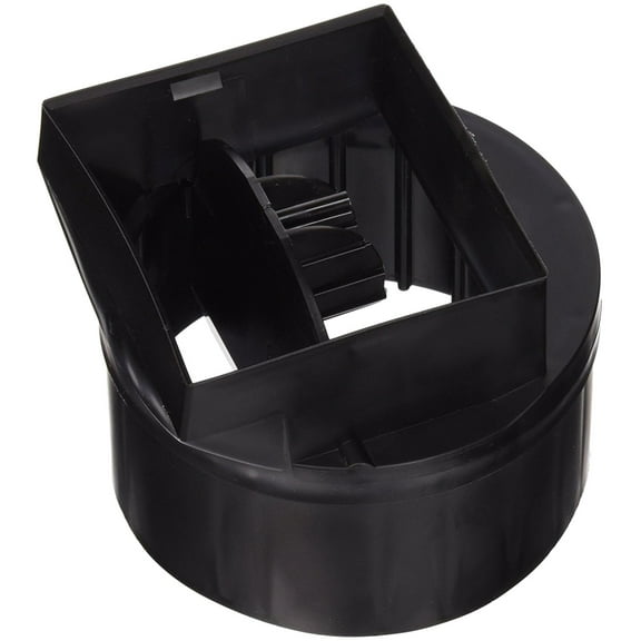 Broan-NuTone Duct Connector Black 4", Ducting