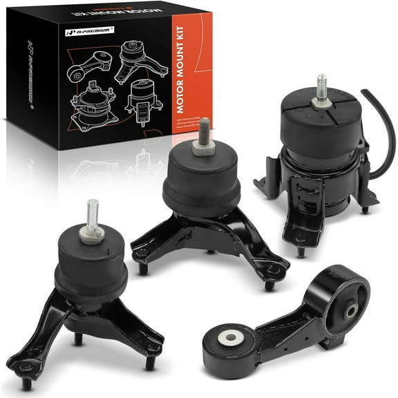 A-Premium 4PCS Engine Motor Mount and Transmission Mount and Torque Strut Mount Kit Compatible with Toyota Camry 2004-2006 & Lexus ES330 2004-2006, 3.3L, Automatic Transmission, Replace# 1236320100