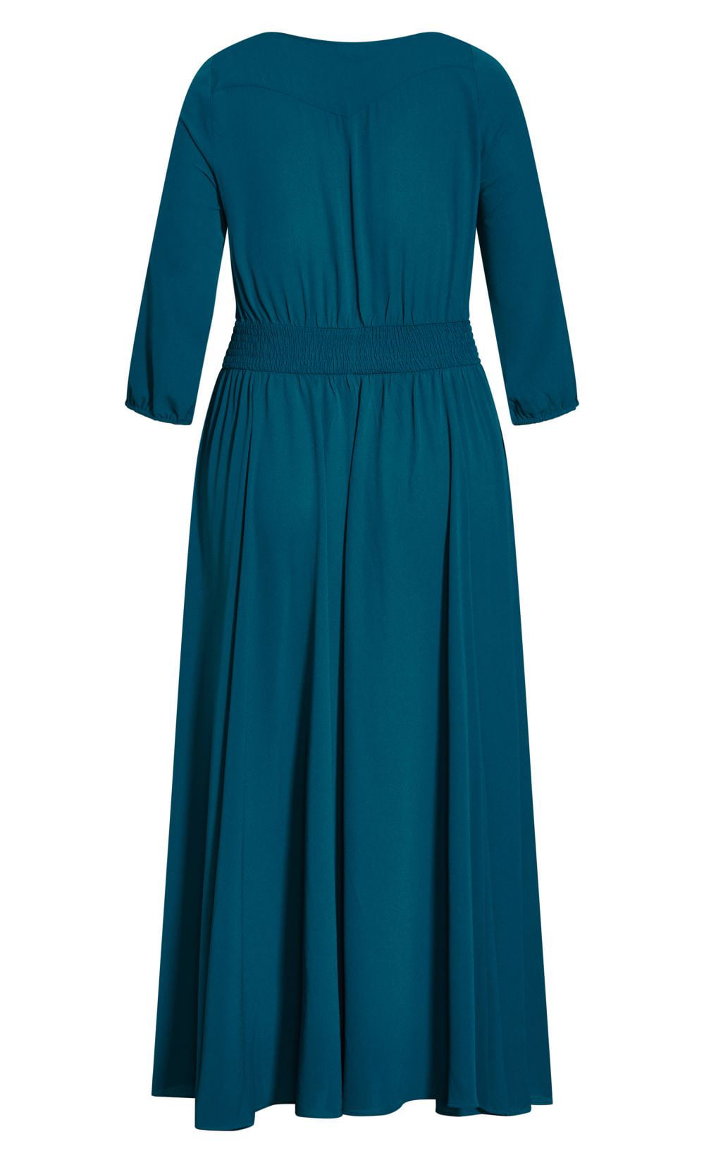 Gamivast Women Plus Size Linen Maxi Dress 3/4 Sleeve Elegant