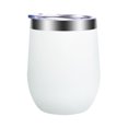 thumbnail image 1 of Copa de vino de 12 oz Taza de acero inoxidable Cerveza Cola Conservación en frío Taza Doble aislamiento, 1 of 4