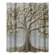 thumbnail image 1 of Yhmxh Decoración del baño Cortina de ducha con estampado de bordado falso, sin perforaciones, impermeable, especial para baño, resistente al agua y al moho. Gabinete de almacenamiento de baño, 1 of 5