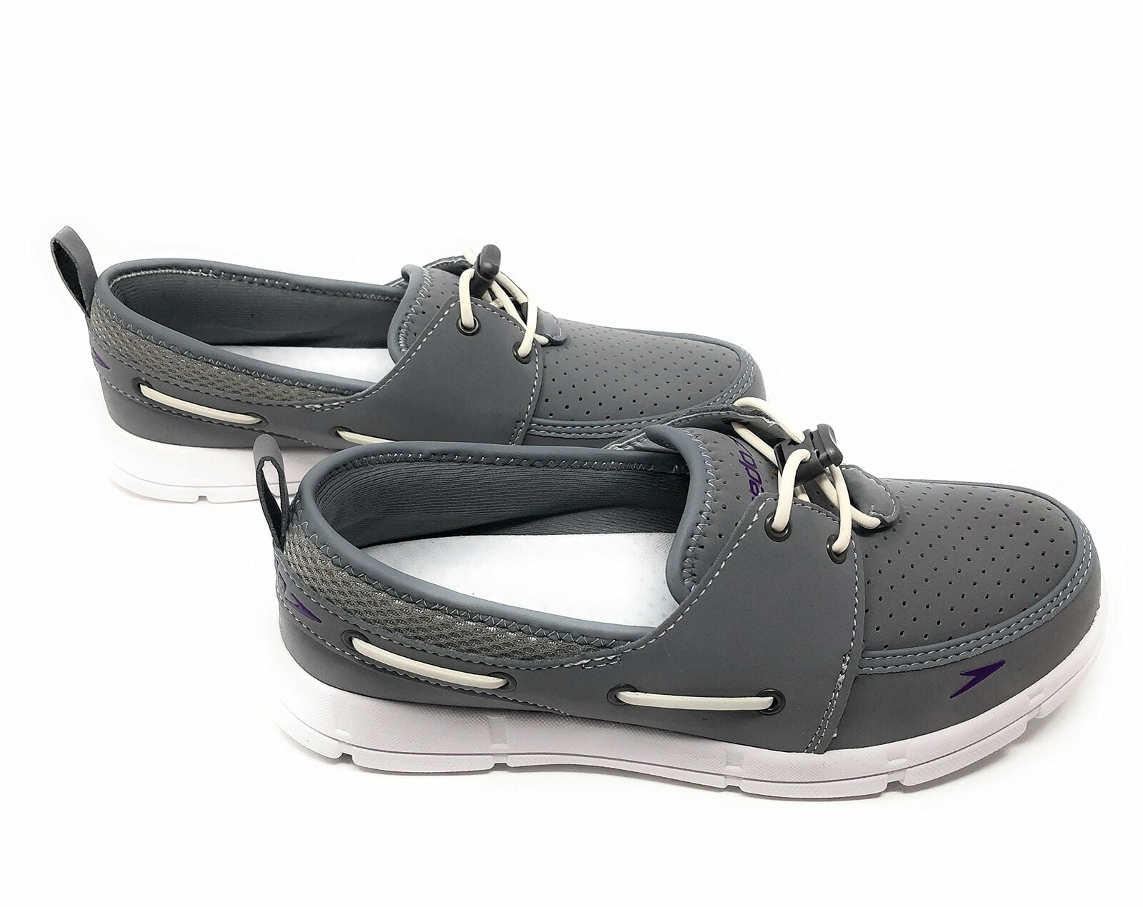 Speedo. Women's Port Lightweight Breathable Water Shoe (8, Grey