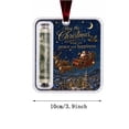 thumbnail image 2 of Christmas Cash & Treat Holder Ornament, Christmas Money Holder Ornament for Bills, Clear Acrylic Holiday Money Gift Hanging Decorations for Family Friends Christmas Tree Hanging Ornament (22), 2 of 5