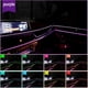 thumbnail image 5 of Luces interiores de coche, luces ambientales, 1 m, 3 m, 5 m, luces LED de neón flexibles, cadena de luces para decoración de puertas y salpicaderos interiores de coche, 5 of 5