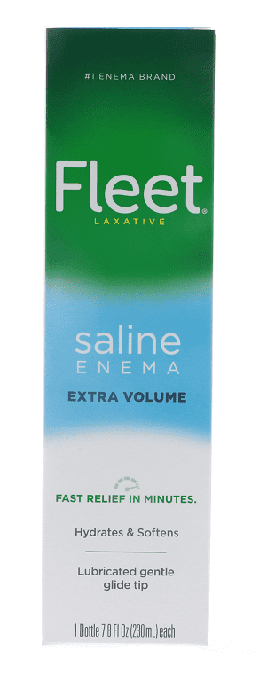 Fleet Enema, Ready-to-Use Saline Laxative 7.8 fl oz