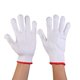 thumbnail image 1 of Guantes de trabajo de algodón, guantes de seguridad de trabajo ligeros de punto, guantes de trabajo de seguridad elásticos rojos 10 pares 20--22 cm, 1 of 5
