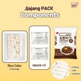 thumbnail image 2 of Yopokki Instant Tteokbokki Pack XEF1&nbsp;(Jjajang, 2 Packs) Korean Street food with Jjajang flavored sauce Topokki Rice Cake - Quick & Easy to Prepare, 2 of 3