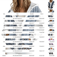 thumbnail image 5 of Breezora Women's Hooded Zip Up Denim Butterfly Print Sweatshirt Loose Fit Long Sleeve Casual Jacket with Pockets, 5 of 6