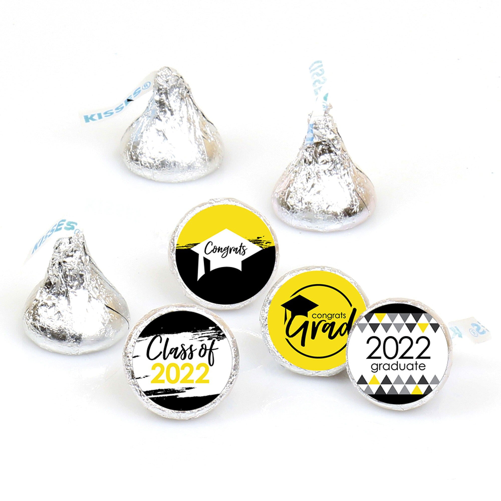 108 CLASS OF 2020 PURPLE GRADUATION Party Favors Stickers Labels Hershey Kiss 