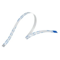 Uxcell FFC Ribbon Flat Flexible Cable 8 Pin 0.5mm 200mm (B Type) for LCD Laptop 10 Pack