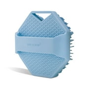 Sud Scrub® Silicone Body Scrubber, Exfoliating Body Scrubber for Sensitive Skin, Eco Friendly Shower Scrubber for Body, Blue