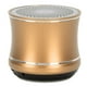 thumbnail image 3 of Mini Altavoz Bluetooth IP67 Altavoz inalámbrico portátil de conexión automática a Prueba de Agua con radiador de Graves para Ducha, Bicicleta, Coche, Dorado, 3 of 8