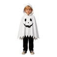 thumbnail image 2 of XIYON Baby Boy Halloween Outfit Boys Cute Ghost Cape Hooded Top and Black Pants Set Funny Party Outfits for, 2 of 6