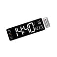 thumbnail image 1 of Large Digital Wall Clock Modern Wall Clock Large Temperature Timekeeping Clocks Home Indoor Temperature USB Decor, 1 of 9