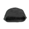 thumbnail image 4 of Dyfzdhu Men Women Winter Down Headgear Solid Color Pile Cap Casual Earmuffs Hat Gray, 4 of 4