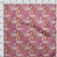 thumbnail image 4 of oneOone Cotton Poplin Red Fabric Check Patchwork Sewing Material Print Fabric By The Yard 42 Inch Wide, 4 of 5