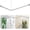 Silver, variant on L Shaped Shower Curtain Rod - [39''-69''] x [55''-85''] Adjustable Corner Shower Rod, 90 Degree Shower Rod Bar for Bathroom Bathtub, Clothing Store with 12 Ring Hooks Ceiling Support