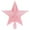 Pink, variant on Pink Star Tree Topper - Pink 3D Glitter Shatterproof Plastic Xmas Tree Top Star for Holiday Decorations - Waterproof Five-Pointed Christmas Ornament for Home Or Party (Pink)