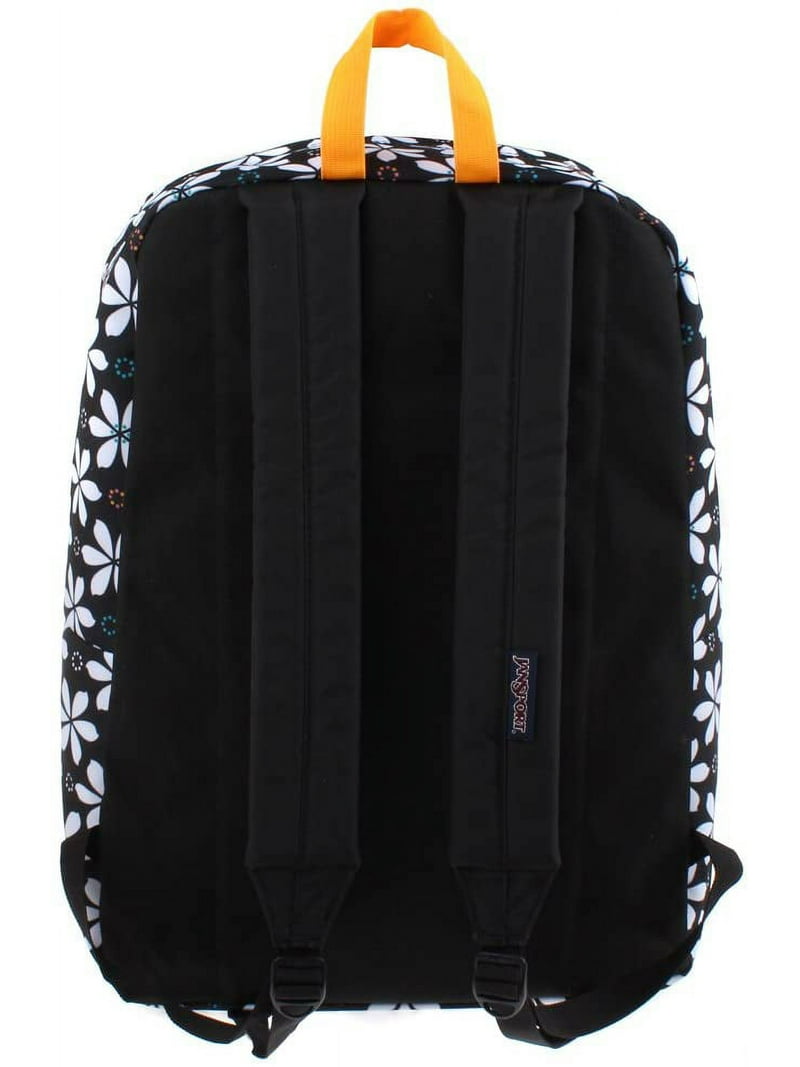 JanSport Superbreak Backpack - Black Floral Geo with Main