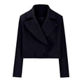 thumbnail image 5 of GuangCheng Womens Coats New Fashion Casual Long Sleeve Hoodless Casual Outwear & Jackets, 5 of 6