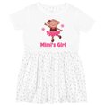 thumbnail image 3 of Inktastic Mimi's Girl Monkey Girls Toddler Dress, 3 of 5