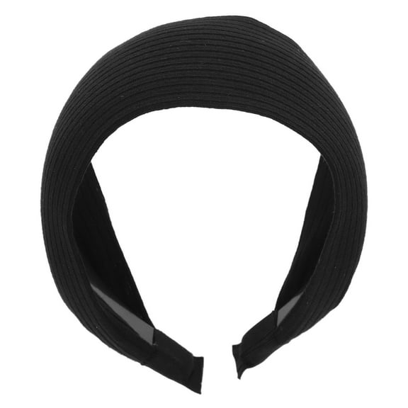 Clispeed Black Wide Headband for Hair with Teeth Comfortable Soft Material