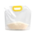 thumbnail image 1 of 2.5L Transparent Cereal Storage Bag Rice Moisture Proof Sealed Packaging Bag Thickened Portable Suction Bag, 1 of 9