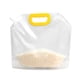thumbnail image 1 of Bolsa de succión portátil, almacenamiento de cereales transparente de 2,5 l, bolsa de almacenamiento de cereales transparente, bolsa de embalaje sellada, máxima comodidad, 1 of 8