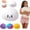 White M: 15cm/5.9 Inch, variant on Giant Dumpling Squishy, 4/6/10 Inch Jumbo Dumpling Stress Ball, Soft Squeeze Decompression Dough, Anxiety Relief Fidget, Adult Fidget Tool