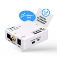 thumbnail image 2 of OREI Dolby Digital To Analog Audio Converter Decoder -SPDIF/Coaxial Input To RCA Output (DA34), 2 of 7