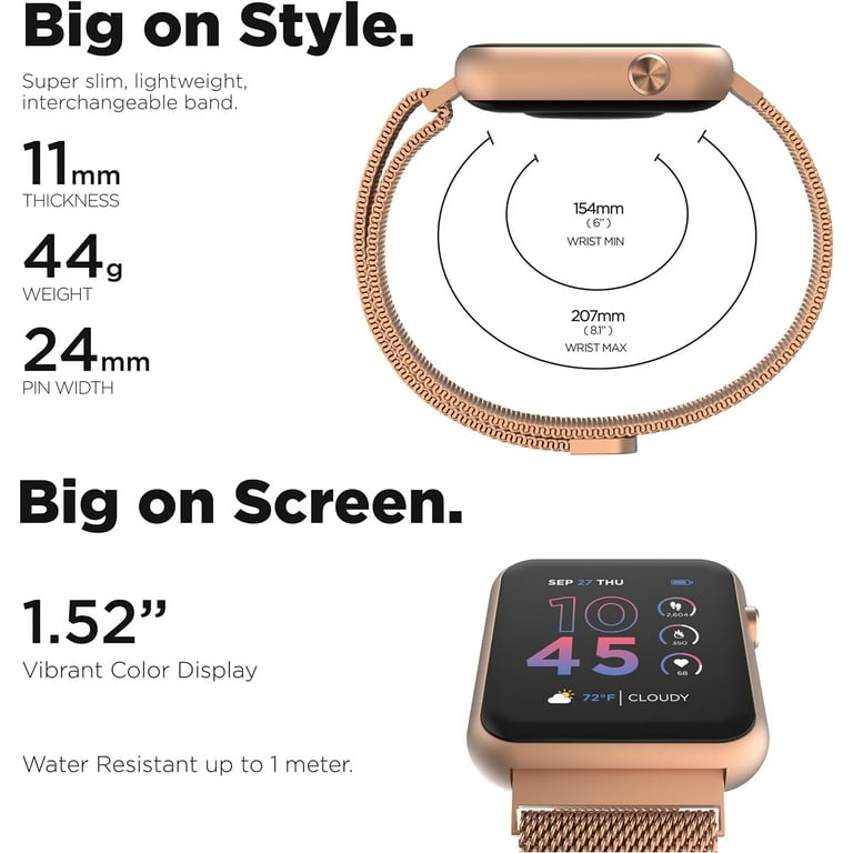 Gold spark p11 store smart watch