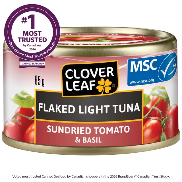 Clover LEAF® Sundried Tomato & Basil Flaked Light Tuna