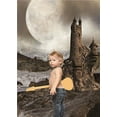 thumbnail image 3 of ABPHOTO Polyester Mountains Photography Backdrops Children for Baby Photo Studio Props Background Moon 5x7ft, 3 of 4