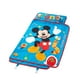 thumbnail image 1 of Alfombrilla acolchada para niños pequeños con diseño de Mickey Mouse de Disney, con manta y almohada, 1 of 1