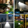 thumbnail image 2 of DAYBETTER Solar Outdoor Lights, IP65 Waterproof 64LEDs Solar Spot Lights, for Garden Patio Landscape Walkway (4pack-White ), 2 of 7