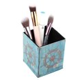 thumbnail image 1 of Large Capacity Square Retro Desk Pen Holder Storage Box Jewelry Table Holder 1#, 1 of 3