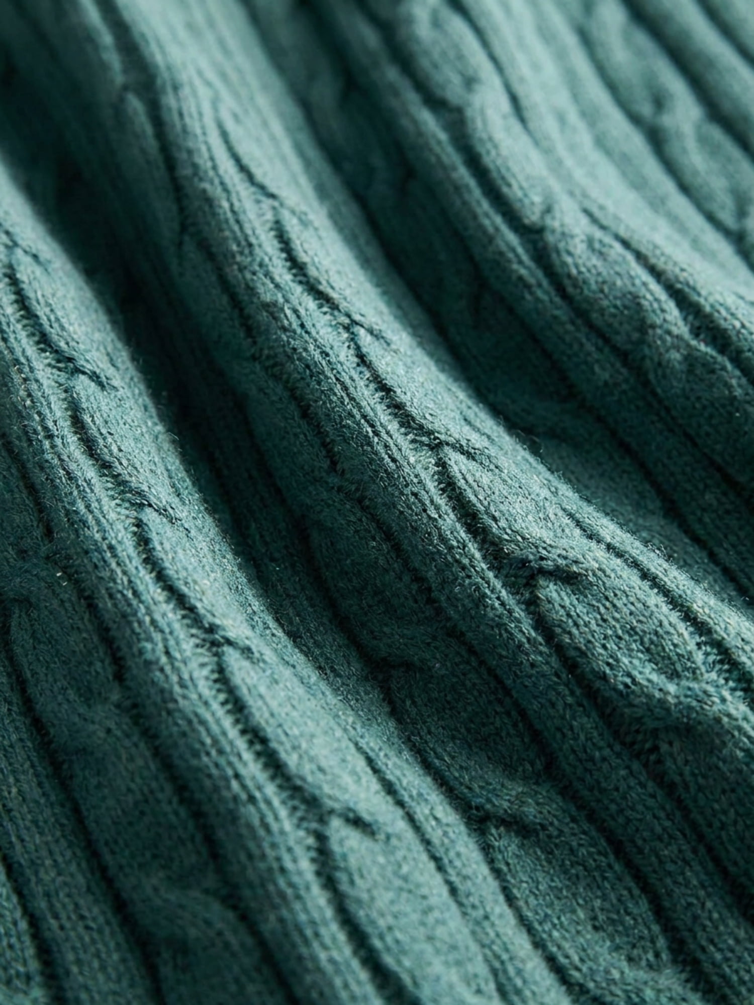 Free Assembly Men's Cozy Yarn Cable Knit Polo Sweater with Short Sleeves, Sizes XS-3XL