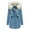 Blue, variant on Lindreshi Winter Jackets Women Womens Warm Long Coat Hoodies Collar Jacket Slim Winter Parkas Outwear