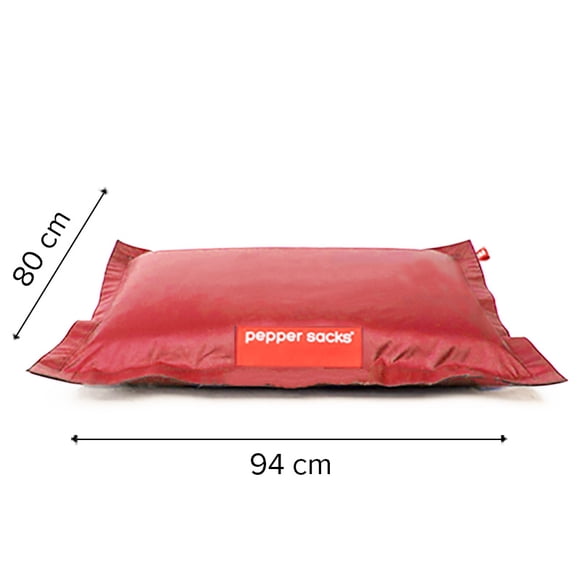Cama Impermeable para Mascota Color Rojo PEPPER SACKS Grande