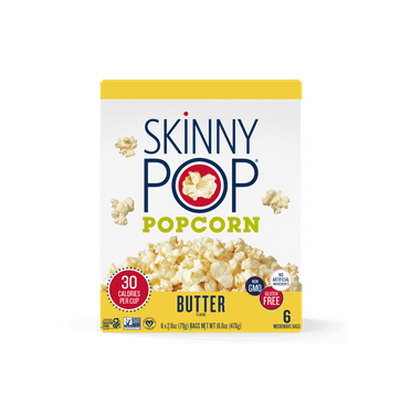 SkinnyPop Popcorn Real Butter 4.4oz