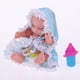 thumbnail image 4 of Muñeca de Plástico Perfecl Huevo de Juguete Azul 12 cm para Bebé, 4 of 8