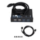 thumbnail image 3 of Unidad de disquete del panel frontal 2 puertos USB30 + 2 puertos USB20 HUB ANGGREK Otros, 3 of 8