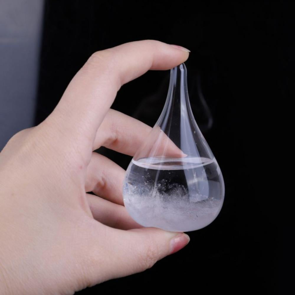 Storm Glass Weather Forecaster Creative Fashion Mini Bird Crystal Glass Bottle Desktop Decoration Craft Weather Station,Perfect Home and Office Decoration
