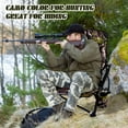 thumbnail image 5 of Portable Hunting & Camping Chair, Foldable Turkey Seat with Cup Holder, Carry Strap, Heavy-Duty Design for Backpacking, Travel, Picnics, and Outdoor Adventures (2 Pack), 5 of 8